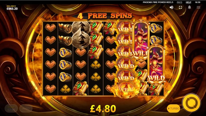 Phoenix Fire Power Reels slot screen 7