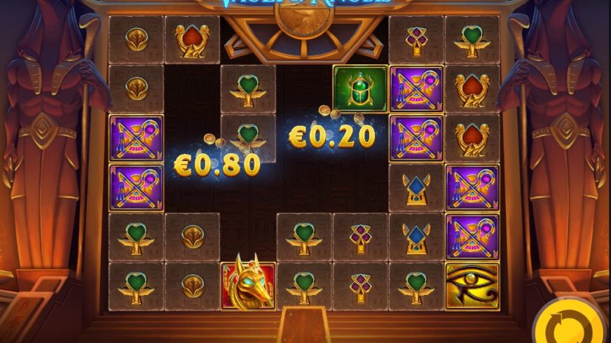Vault of Anubis slot screen 2