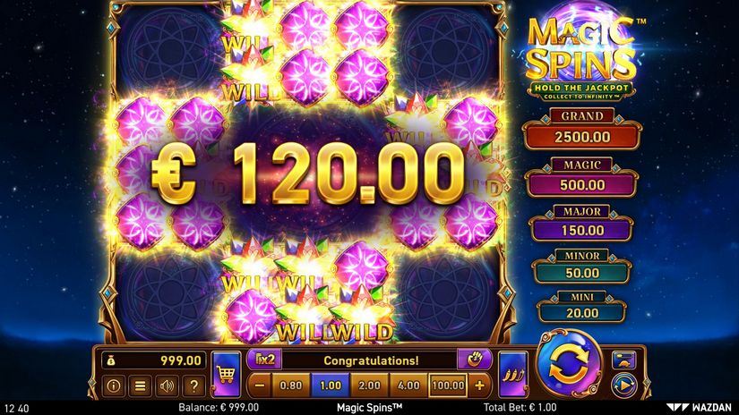 Magic Spins™ slot screen 14
