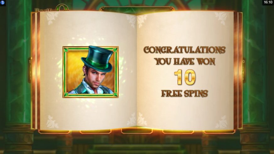 Book of Oz slot screen 2