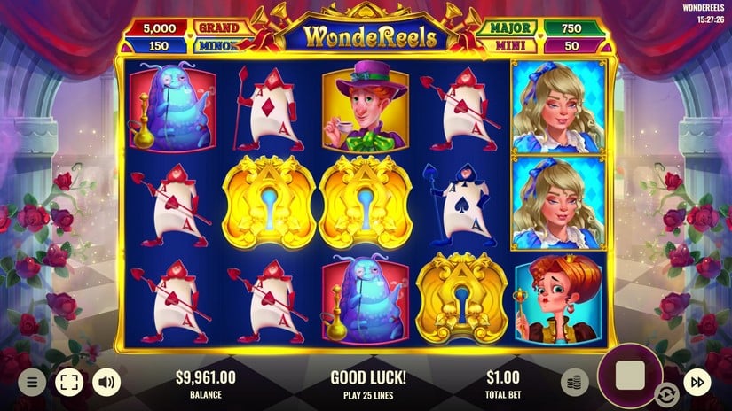 Wondereels slot screen 2