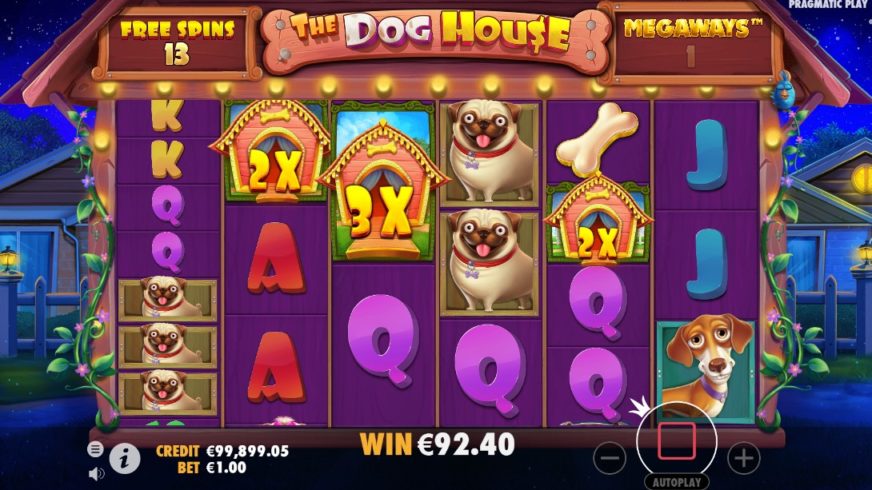 The Dog House Megaways slot screen 6