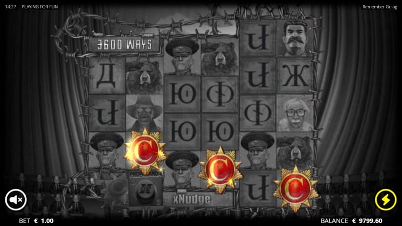 Remember Gulag slot screen 4