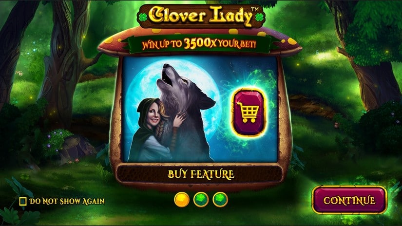 Clover Lady™ slot screen 1
