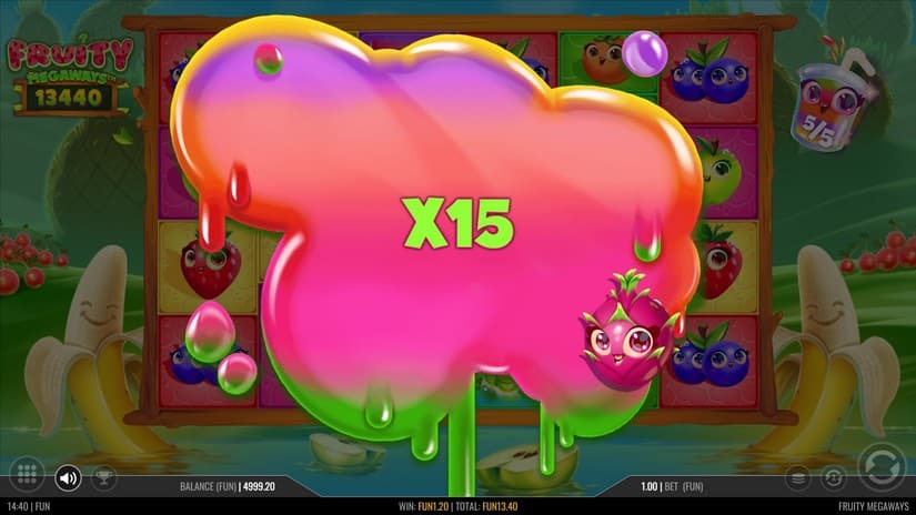 Fruity Megaways slot screen 4