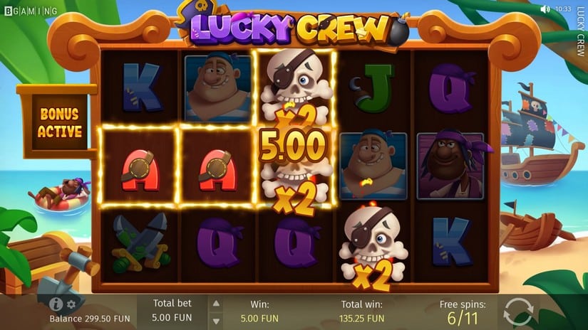 Lucky Crew slot screen 6