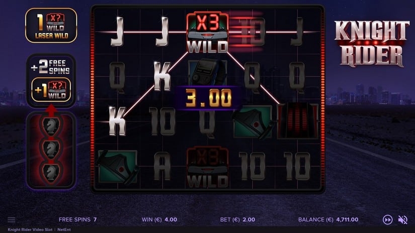 Knight Rider slot screen 6