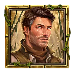 Wild Symbol of Rich Wilde and the Pearls of Vishnu Slot