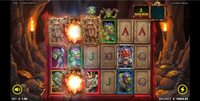 Evil Goblins slot screen 3