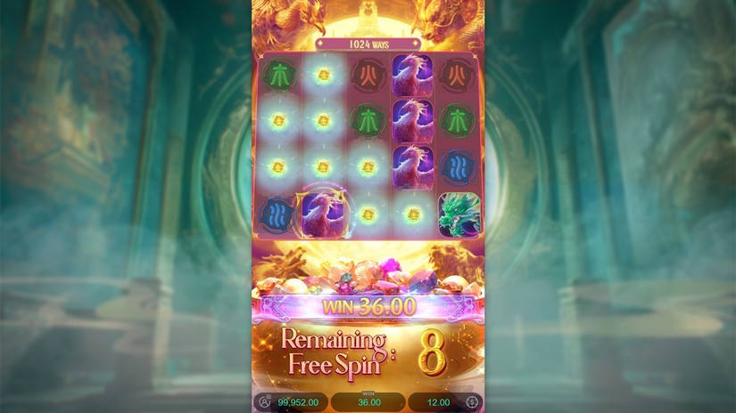 Mythical Guardians slot screen 4