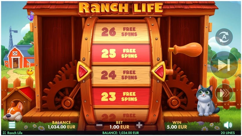 Ranch Life slot screen 3