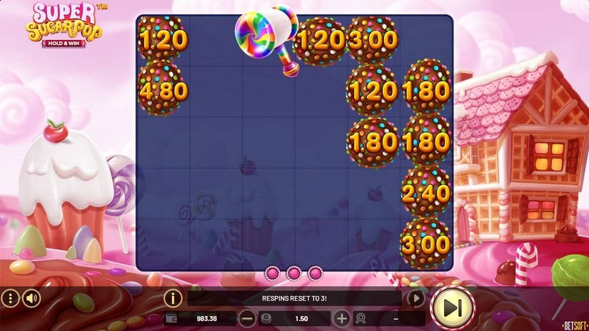 Super Sugar Pop – Hold & Win slot screen 3