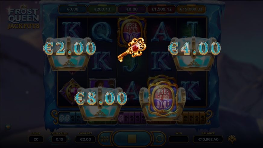 Frost Queen Jackpots slot screen 2