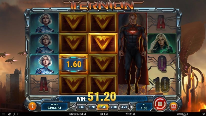 Ternion slot screen 3