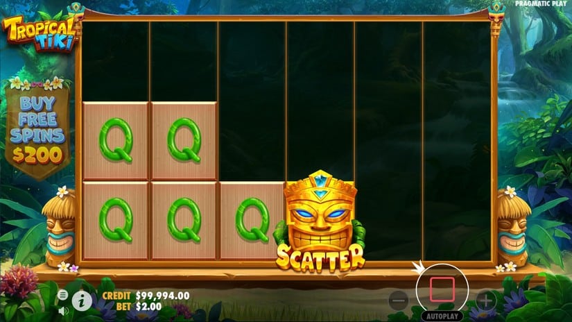 Tropical Tiki slot screen 2
