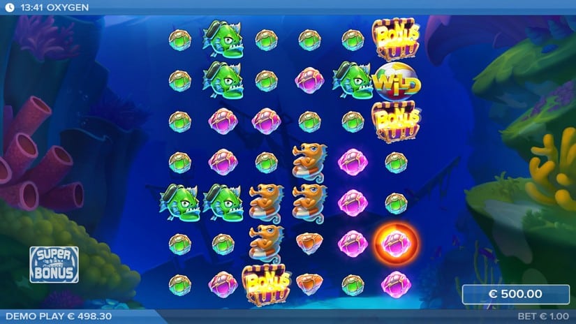 Oxygen slot screen 2