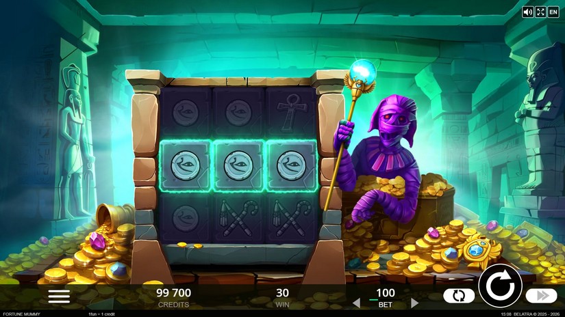 Fortune Mummy slot screen 3