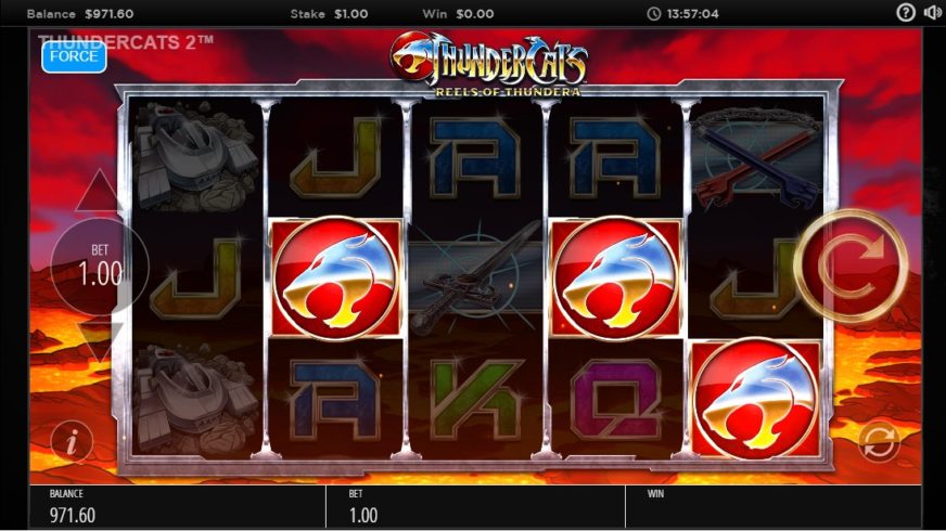 Thundercats Reels Of Thundera slot screen 3