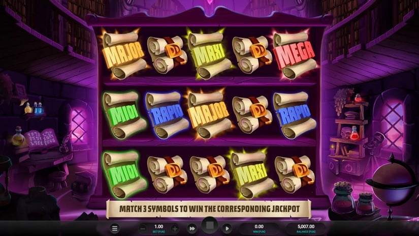 The Sorcerers Shuffle Dream Drop slot screen 5