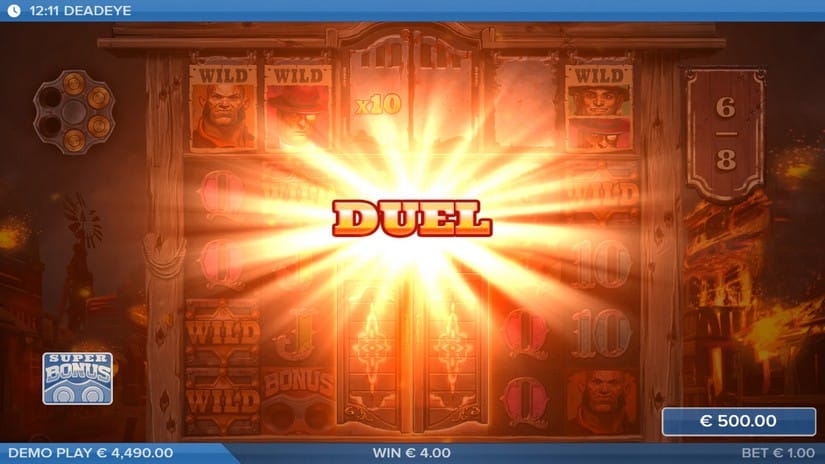 Deadeye slot screen 4