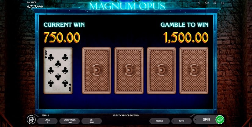 Magnum Opus slot screen 8