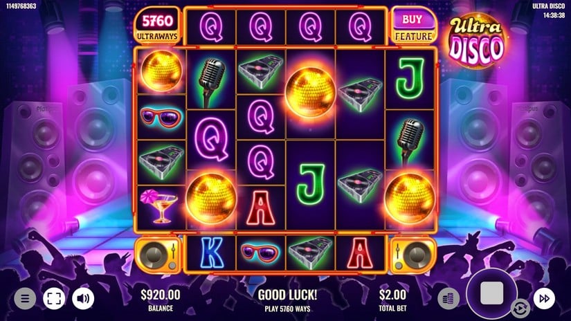 Ultra Disco slot screen 2