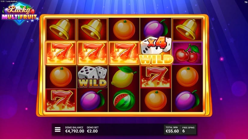 Lucky Multifruit slot screen 5