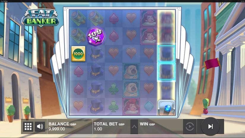 Fat Banker slot screen 1