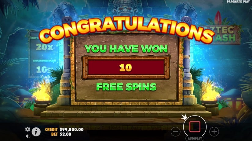 Aztec Smash slot screen 3