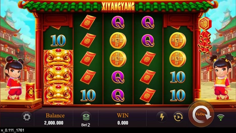 XiYangYang slot screen 1