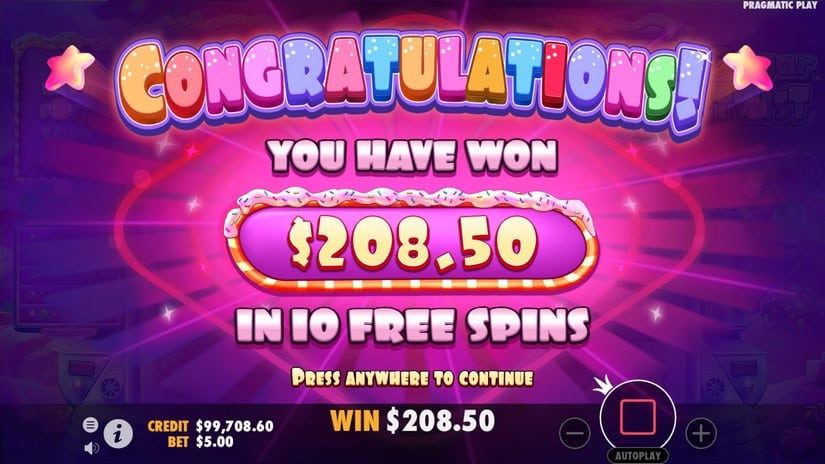 Sugar Twist slot screen 5