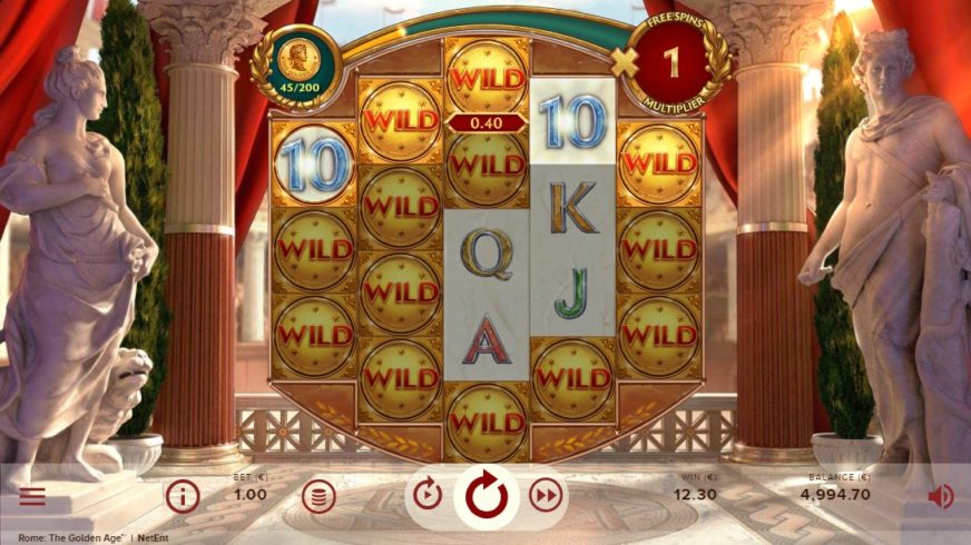 Rome: The Golden Age slot screen 2