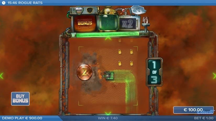 Rogue Rats of Nitropolis slot screen 6