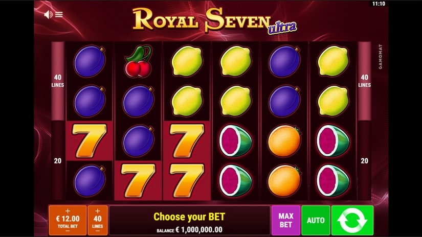Royal Seven Ultra slot screen 1