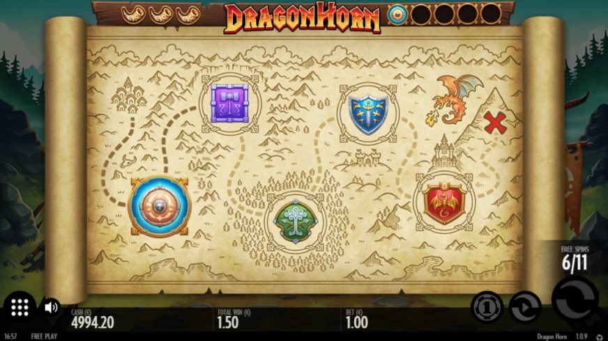 Dragon Horn slot screen 5