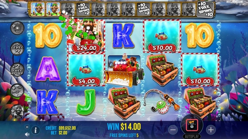 Big Bass Christmas Bash slot screen 5