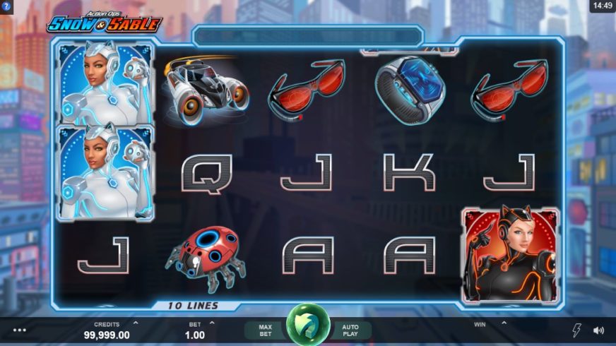 Action Ops: Snow & Sable slot screen 1
