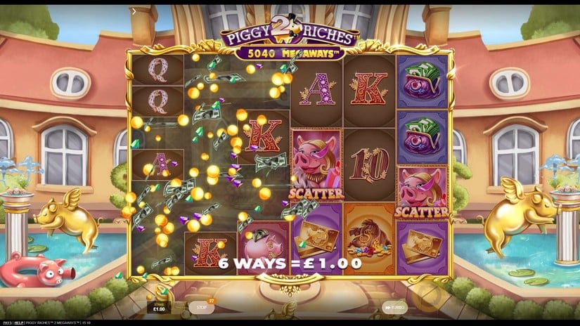 Piggy Riches 2 Megaways slot screen 3