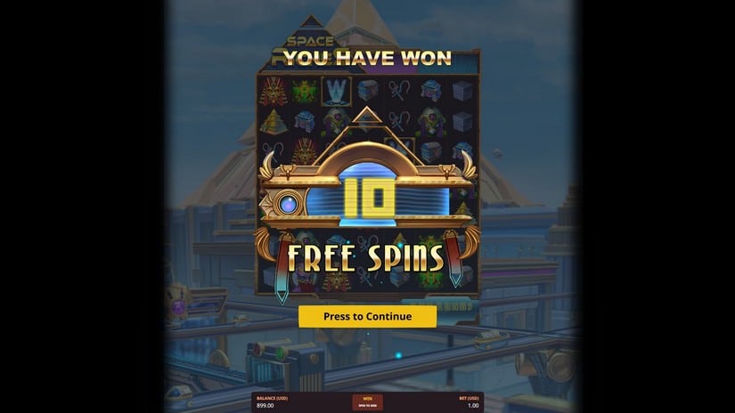 Space Riches slot screen 2