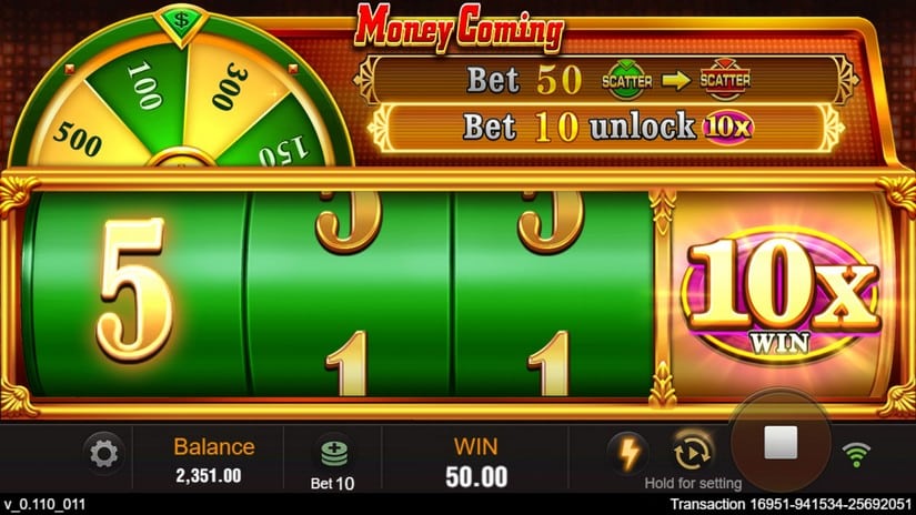 Money Coming Slot – Play Demo & Win Up to 10,000x | slot screen 1