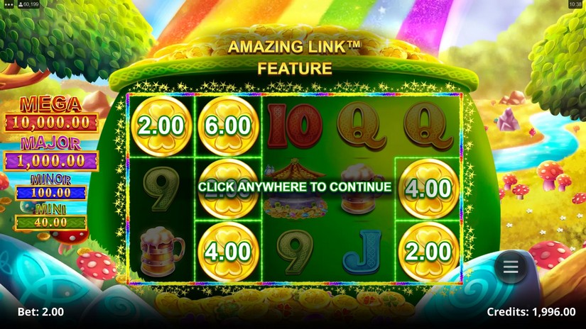 Amazing Link Riches slot screen 2