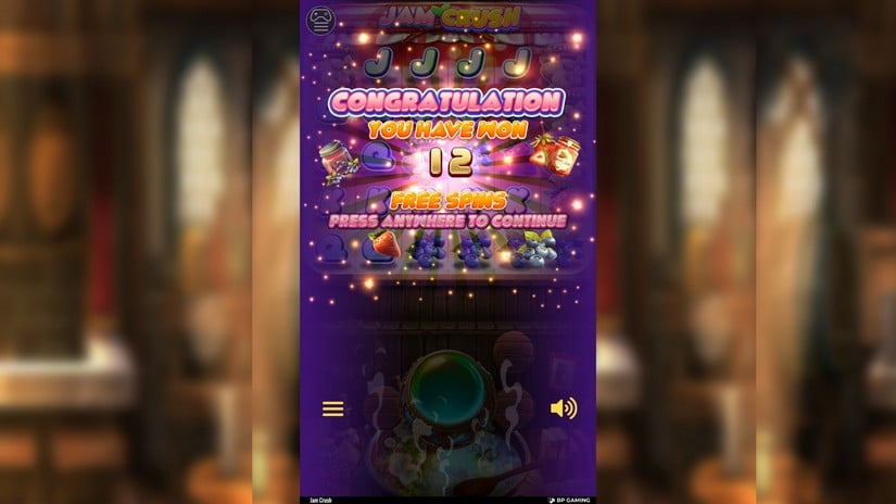 Jam Crush slot screen 3