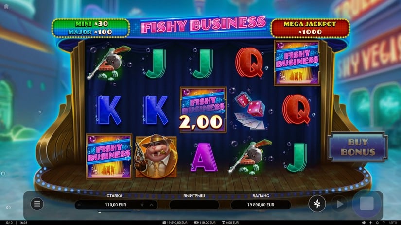 Fishy Business slot screen 2