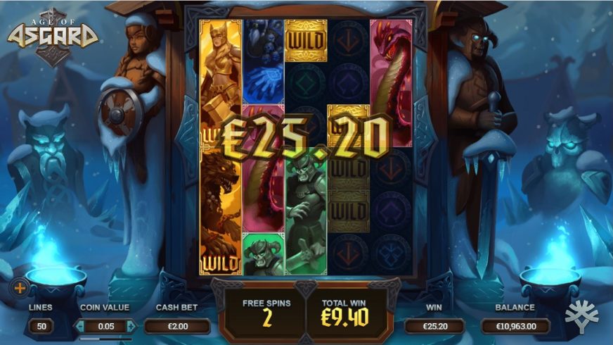 Age of Asgard slot screen 5
