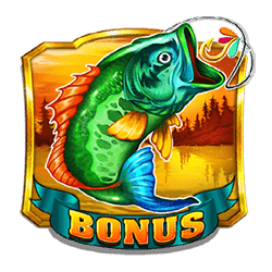 Scatter of Big Catch Bass Fishing Megaways Slot