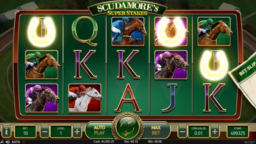 Scudamore’s Super Stakes slot screen 3