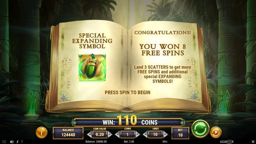 Oasis of Dead slot screen 2