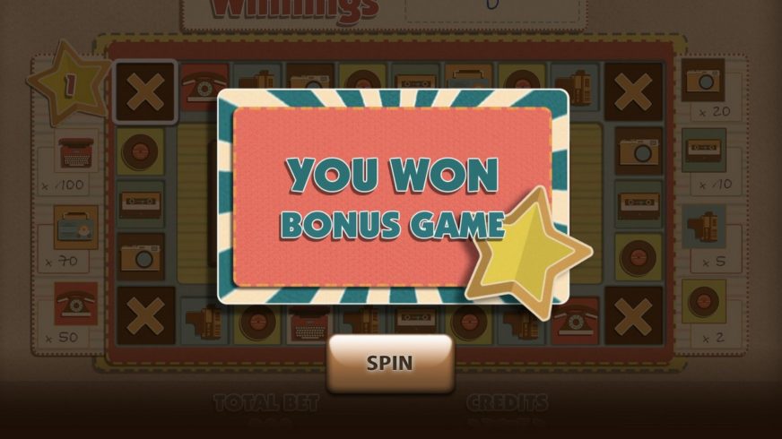 Retromania slot screen 3