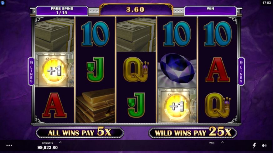 Break da Bank Again Respin slot screen 4