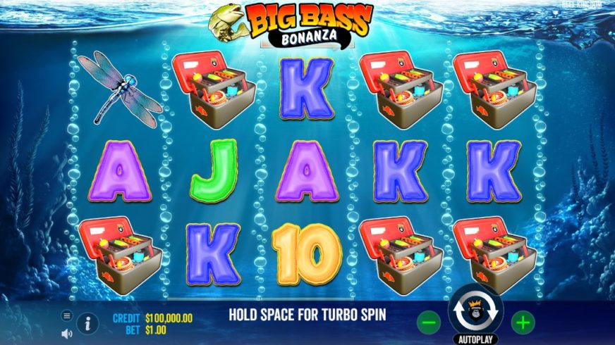 Big Bass Bonanza slot screen 1